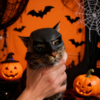 Batman Cat Mask for Pets — Matte Bat Costume  for Cats & Small Dogs - imagen 2