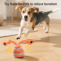 Interactive Rolling Ball Toy for Cats & Dogs —  Auto-Moving, USB Rechargeable, 3 Play Modes - imagen 2