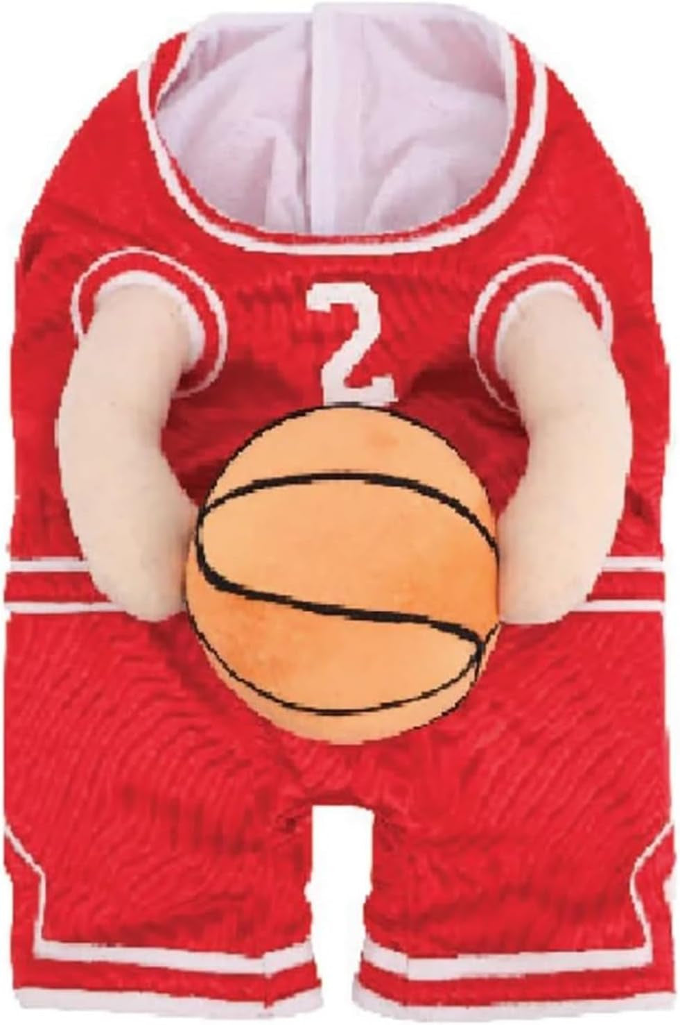 2025 New Dog Halloween Costumes, Dog Basketball Costume with Ball, Halloween Costumes with Basketball, Costume for Small Medium Large Dogs (1*RED, Small)